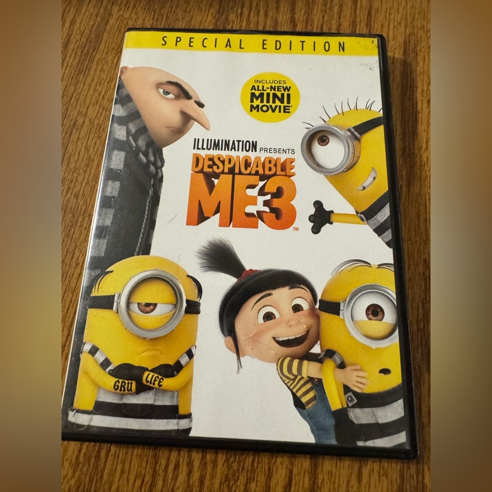 Despicable Me 3 DVD